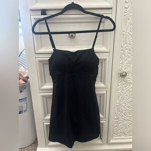 Black Athleisure Dress